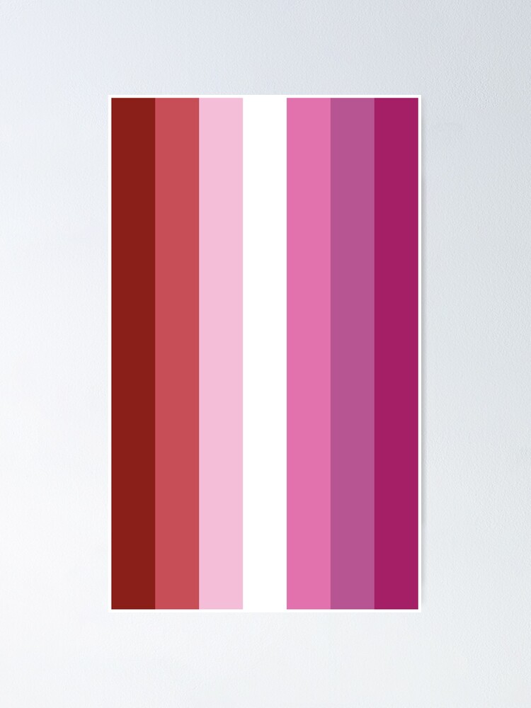 Lesbian flag vertical Queeenj webcam