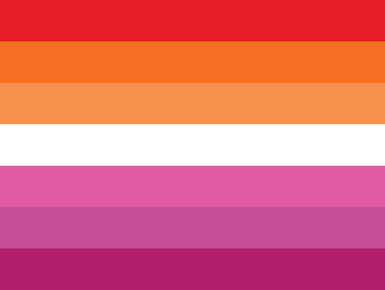 Lesbian flag vertical Videos porno con niñas