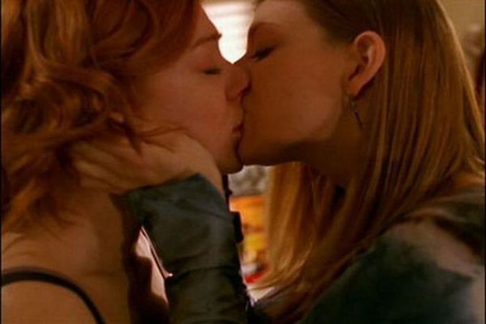 Lesbian kiss lick Monster mash orgy