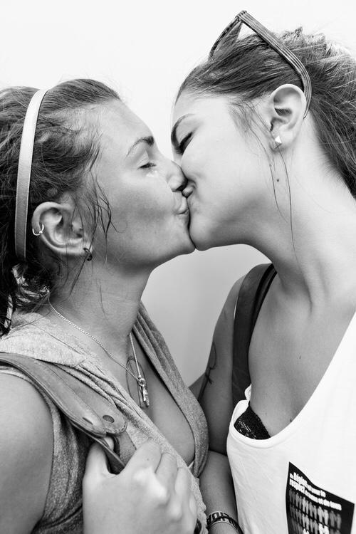 Lesbian kiss public Orgy on the fishing trip