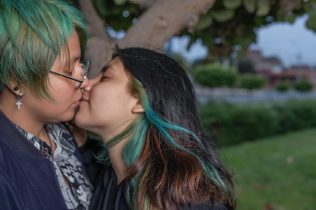 Lesbian kissing tiktok Wife turns husband gay porn