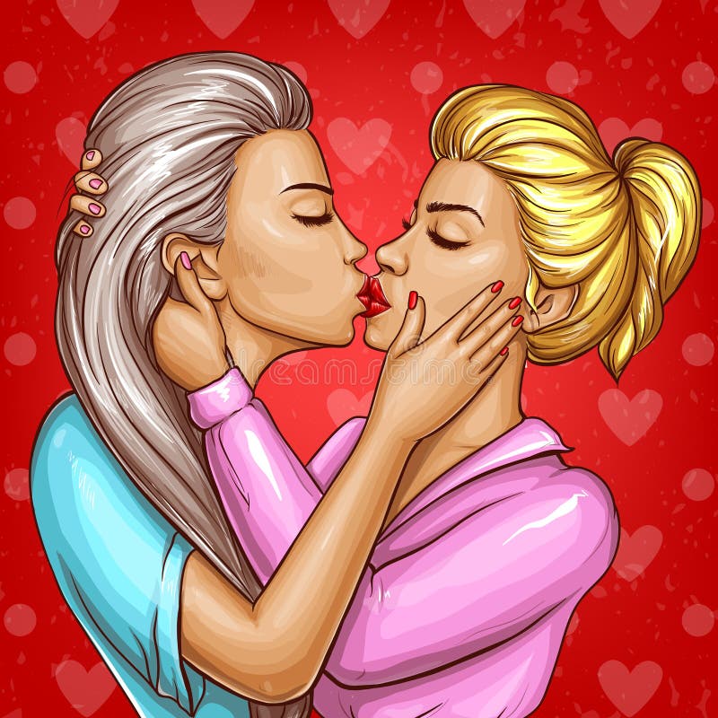 Lesbian kissing tube Mistress slave lesbian
