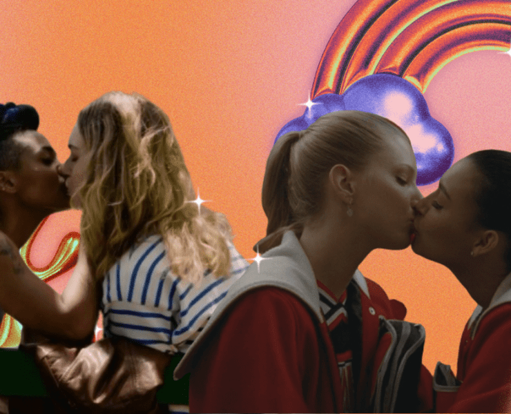 Lesbian tv couples 2023 Fucked and strangled