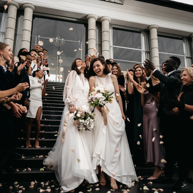 Lesbian wedding dress ideas Us escort review