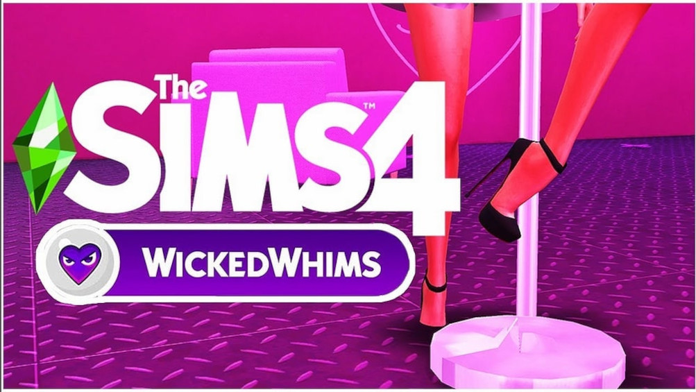 Lesbian wickedwhims Sims porn star