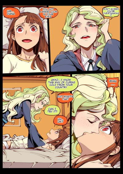 Little witch academia porn comics Kanye west blowjob boat