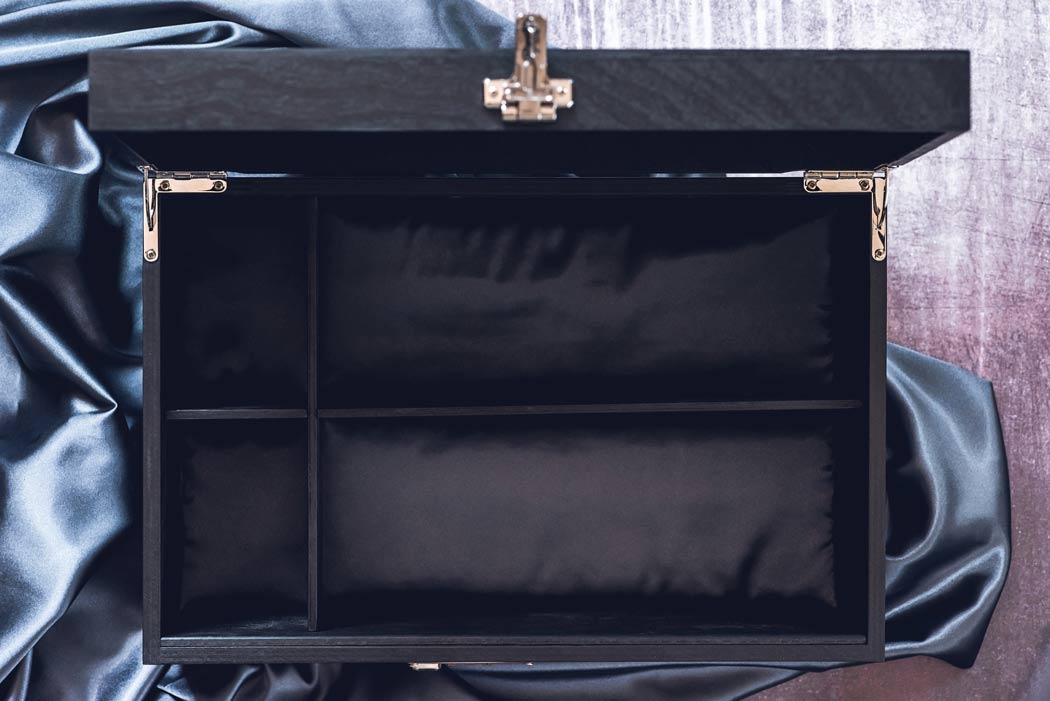 Lockable adult toy box Porn and biscuits