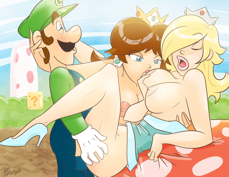 Luigi x daisy porn Panty milf