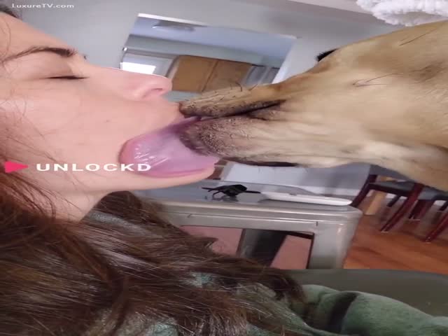 Making out with dog porn Anal at church