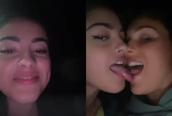Malu trevejo lesbian kissing Fuck it we ball graph