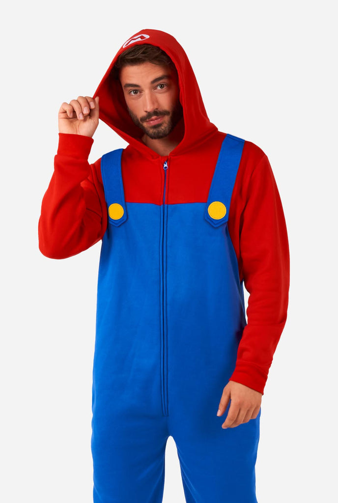 Mario adult pajamas Adult wendigo costume