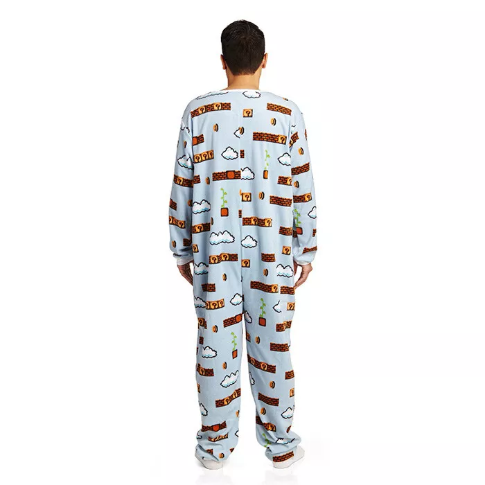 Mario adult pajamas Vicats cumshot