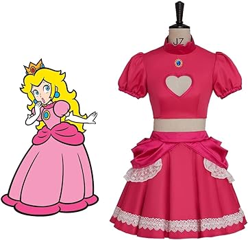 Mario and princess peach costumes for adults Switch couple porn