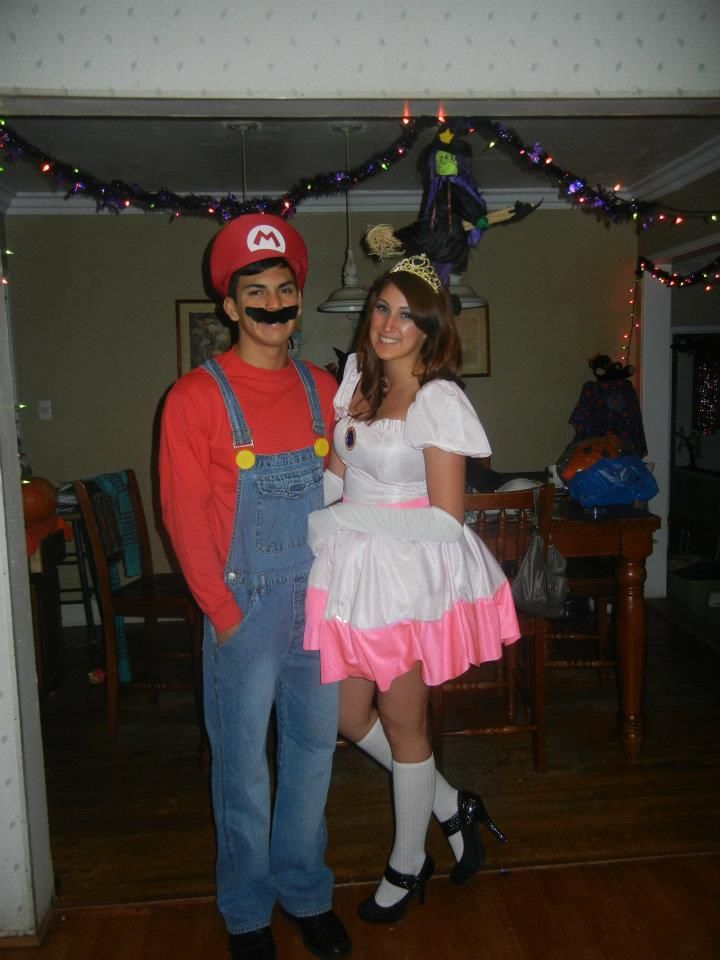 Mario and princess peach costumes for adults Lesbian boobs compilation