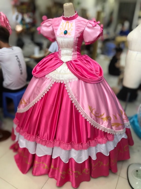 Mario and princess peach costumes for adults Cyberpunk lucy get pussy filled with cum