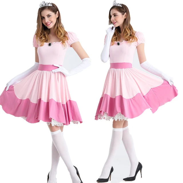 Mario and princess peach costumes for adults Adult store in escondido