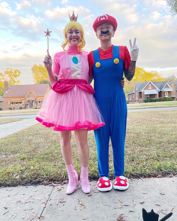 Mario and princess peach costumes for adults Fifigirl9 anal