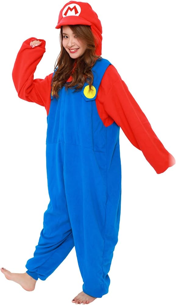Mario onesie for adults Video mp4 porn