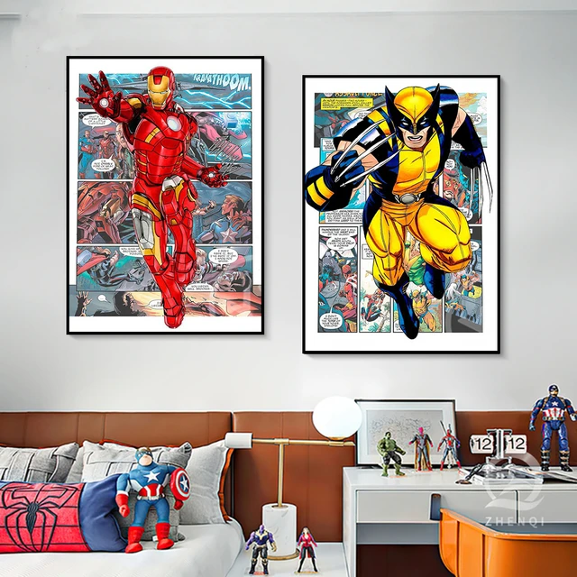 Marvel room decor for adults Lets indict the mother fucker