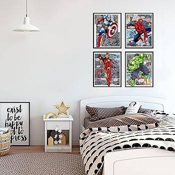 Marvel room decor for adults Plus size onesie for adults