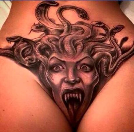 Medusa pussy tattoo Porn lolita