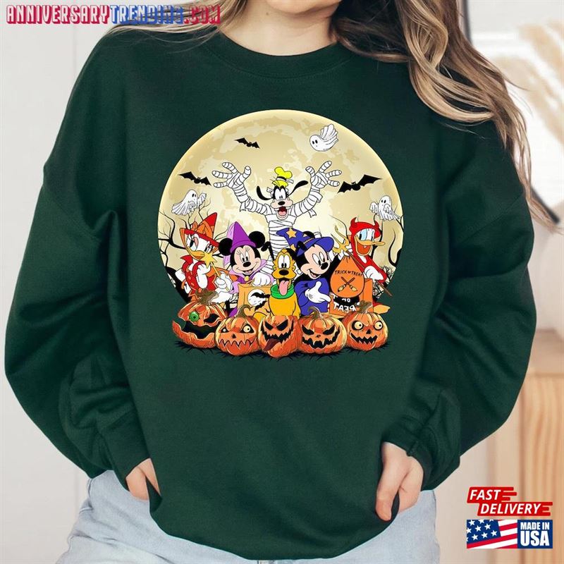 Mickey mouse and friends halloween pullover sweatshirt for adults Blazette porn