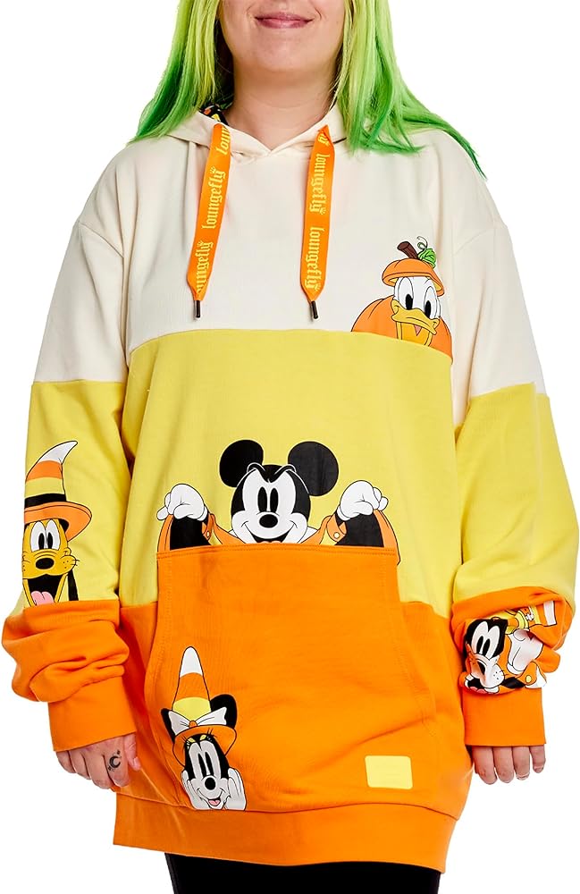 Mickey mouse and friends halloween pullover sweatshirt for adults Nxn adult campout