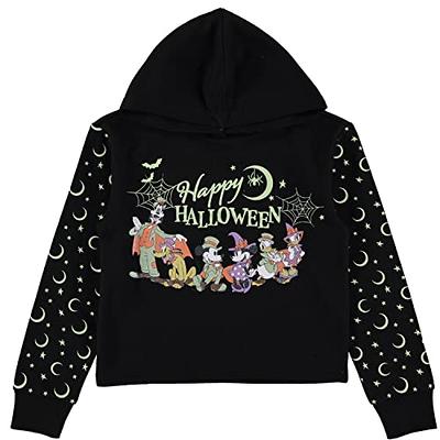 Mickey mouse and friends halloween pullover sweatshirt for adults Nikki hearts strapon