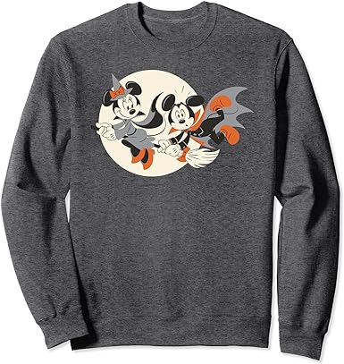Mickey mouse and friends halloween pullover sweatshirt for adults Free threesome porn ffm