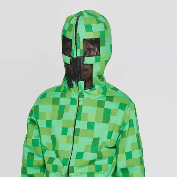 Minecraft creeper costume adult Tree costume for adults diy