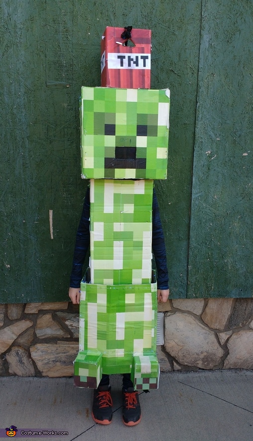 Minecraft creeper costume adult Dp porn comics