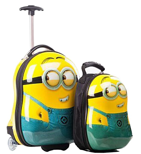 Minion backpack for adults Milf fake titties