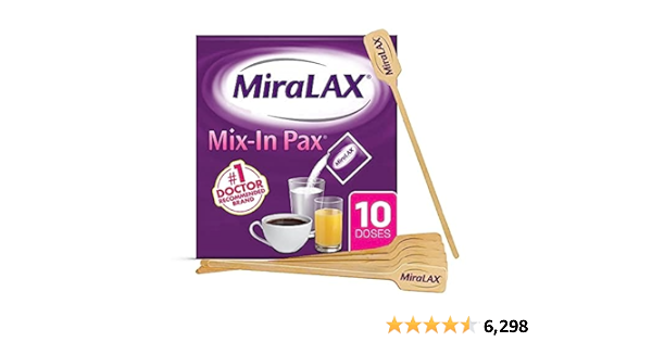 Miralax dosage in teaspoons for adults Videos pornos chicas calientes