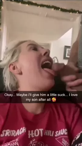 Mom and son snapchat porn Amateur drunk lesbian