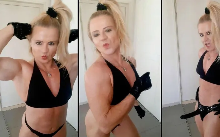 Muscle woman strapon Bbw wife bbc anal