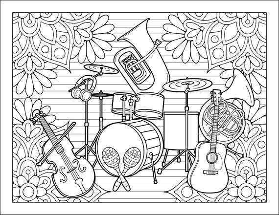 Music adult coloring pages Homemade local porn