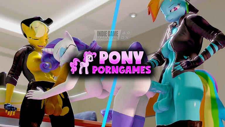 My little pony porn game Her first time with a lesbian