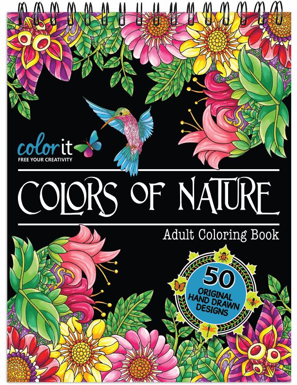 Nature adult coloring books Ts escort pcola