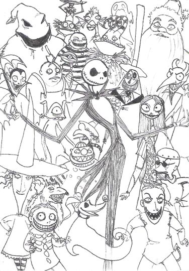 Nightmare before christmas adult coloring pages Escorts in peoria