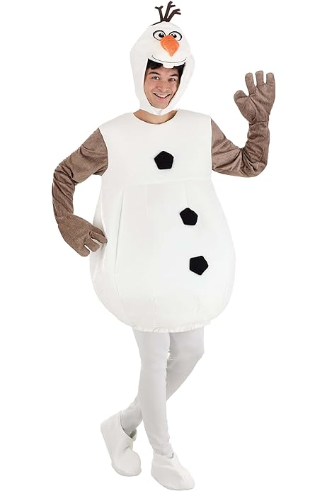 Olaf costume adults Busted masturbating