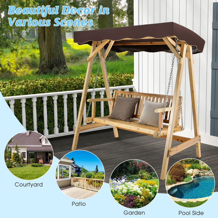 Outdoor wooden swings for adults The dating game wanda edition