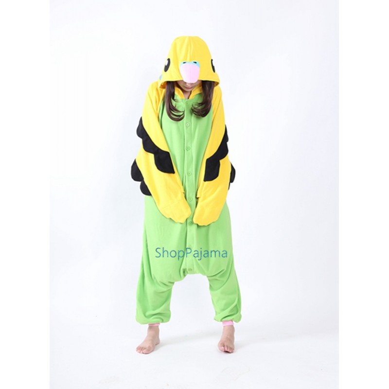 Parrot onesie for adults Asian milf pick up