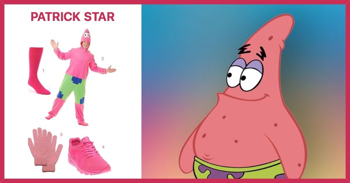 Patrick star costumes for adults Gay chloro porn