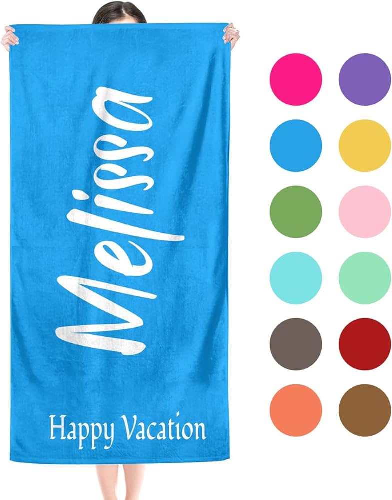 Personalized beach towels for adults Anime porn fanart
