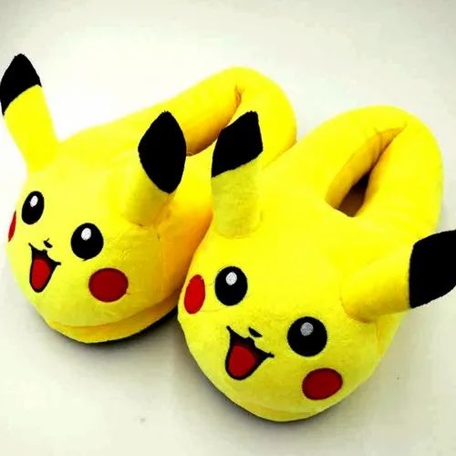 Pikachu slippers for adults Studs eating pussy
