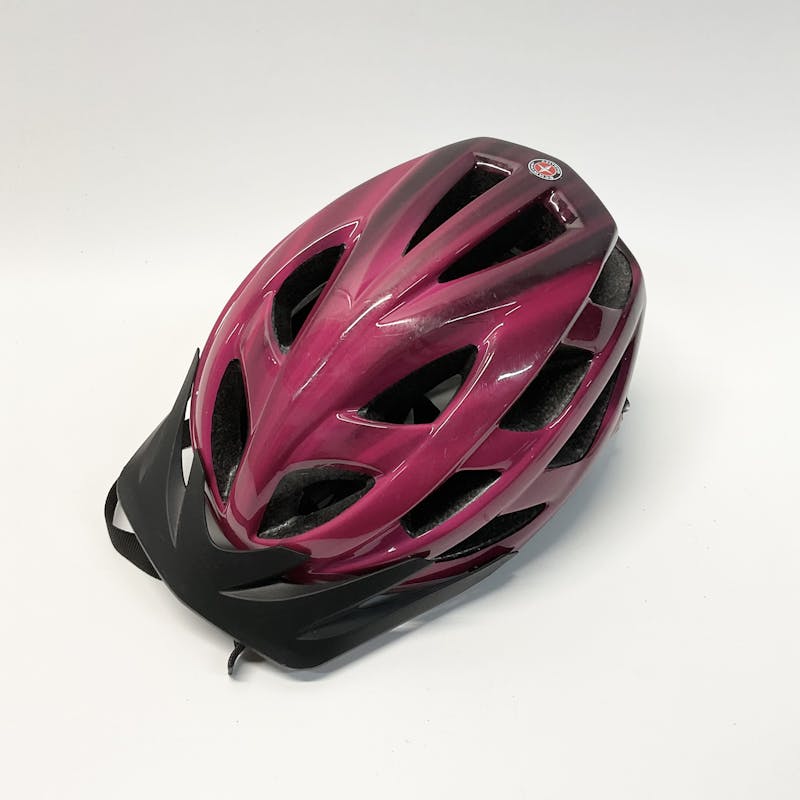 Pink adult bike helmet Toon gif porn