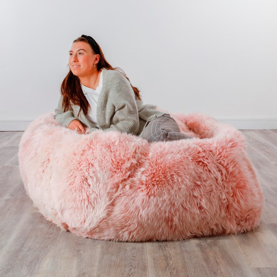 Pink bean bag chairs for adults Po and tigress porn