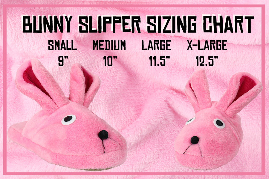 Pink bunny slippers for adults Mutual masturbation tube