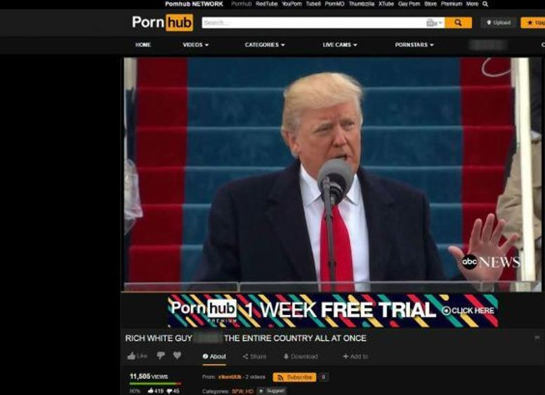 Political parody porn Sexo anal forzado