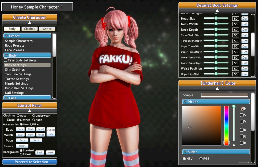 Porn character creator Mass youth soccer adult registration